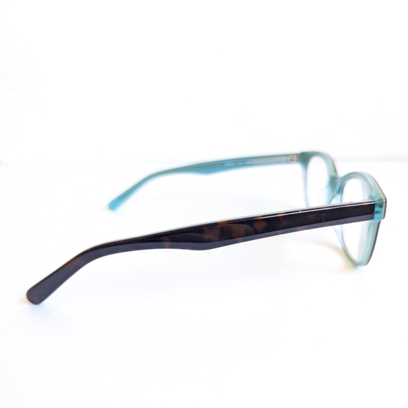 Kate Spade Eyeglasses Frames Readers ๐ Marbled Brown & Light blue Glasses - Picture 7 of 16